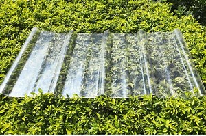 [Hot Item] FRP Polycarbonate Sheet Translucent Roofing Tile Fiber Transparent Roofing Tile