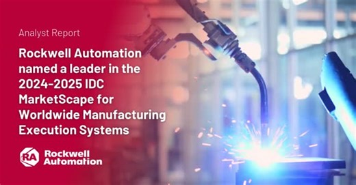Rockwell Automation named Leader in MES by IDC MarketScape | Vinay Kumar Nagella posted on the topic | LinkedIn