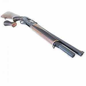 Black Aces Tactical Pro Series S-Max Semi-Automatic Shotgun 18.5" Barrel 12GA 6rd - Natural Walnut Furniture - SMAXWD
