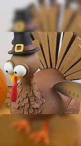 Save room for dessert this Thanksgiving and grab a slice (or two!) of this adorable turkey cake that'll definitely get gobbled up! 😋 (Nice job, Letterpress Bakery!) | Food Network