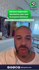 "EU NEM SEI O QUE É MÉNAGE" 🗣 Adriano, veio às redes sociais, nesta sexta-feira (26), desmentir um suposto caso com a modelo Gracyanne Barbosa. O Didico afirmou ter respeito pelo cantor Belo e preferiu fugir de qualquer polêmica. (Reprodução: @adrianoimperador) #adriano #adrianoimperador #gracyannebarbosa #belo #futebol #famosos #gf | Blog do Torcedor