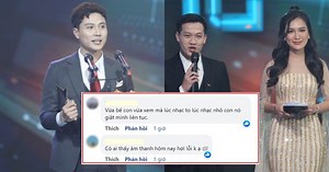 VTV Awards bị phàn nàn vì liên tục gặp sự cố âm thanh trong đêm trao giải