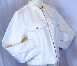 Zara Women's Ivory Long Sleeve Wool Winter Jacket With Pockets - Etsy Canada