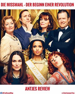 In DIE MISSWAHL – DER BEGINN EINER REVOLUTION machen Keira Knightley und Jessie Buckley in den 1970ern auf das total überholte Frauenbild in der Gesellschaft aufmerksam. Antje sagt euch im Hier und Jetzt, ob der Film einen Kinobesuch lohnt (Video-Link in den Kommentaren)! | FredCarpet - Film ist Liebe
