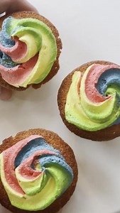 Whisk up some colours this Pride Month with this Rainbow Cupcake Recipe!🌈🧁 Together, let's indulge in the soft embrace of these fluffy cupcakes and the sweetness of their colors and love in every bite. Mix colours, sprinkle joy, and bake with love—one cupcake at a time.💕 #MirageMargarine #PrideMonth #HappyPride #Recipe | Mirage Margarine