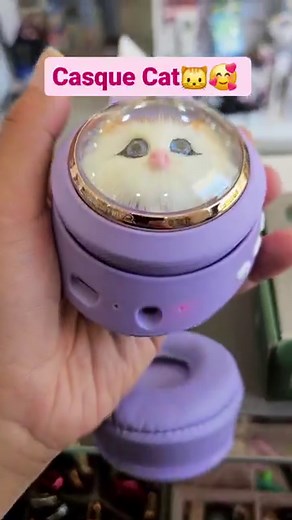 2.7K views | Casque Bleutooth(5.3) Cute Cat Ear avec Microphone Gaming Casque et LED Light Noise Reduction أحسن الأثمان عند Mykado Prix : 220 dh | Mykado | Facebook