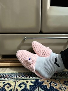 Crochet House Slippers Shoes, Velvet Crochet Home Shoes, Non-slip Winter Slippers for Women, Personalized Gift, Floral Slippers - Etsy Australia