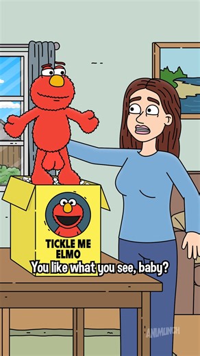Tickle Me Elmo 👀 #trendingreels #trending | Animunch