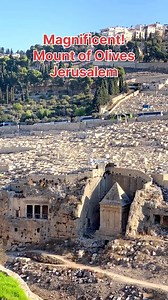 37K views · 1.5K reactions | Majestic City of Jerusalem, Mount of Olives | Journey to the LAND of promise | Facebook