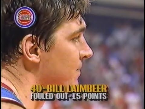 Bill Laimbeer Grows Increasingly Despondant With Every Foul Call