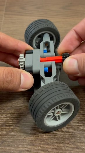 16K views | Positive Caster Angle Steering System #lego #technic #legotechnic #steering | Bricks Master Builders | Facebook