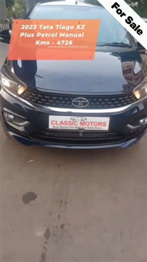 2023 Tata Taigo XZ Plus, Petrol Manual, Kms – 4726, 1st Owner, Price – 5,85,000/- in Borivali Mumbai, Maharashtra Contact For more details -7718888250 #cars #buynow #certified #customerservice #tata #tiago #automaticcars #usedcars #usedlikenew #carlovers #explorepage #foryoupage #turbo #amtcars #turbocharger #electriccars #classicmotors #classicmotorsassociates #cars24 #olx #spinny #cars24borivali #olxborivali #marutitruevalue | Classic Motors | Facebook