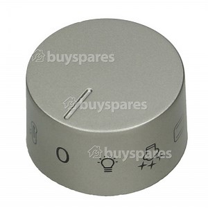 Whirlpool Oven Control Knob - Inox