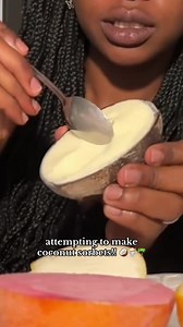 Coconut Sorbet in Shells: Homemade Recipe Inspired by Costco