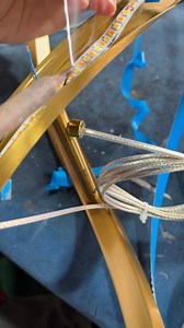 The magic behind the sparkle: How we hand-wire every light. ✨ #chandelier #lighting #factory #lamp#fyp | Waris Lighting