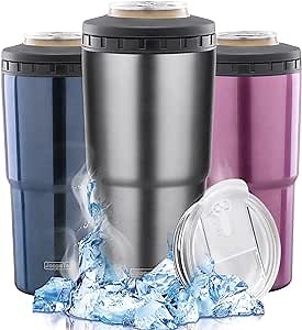 Can Cooler with Spout Lid
