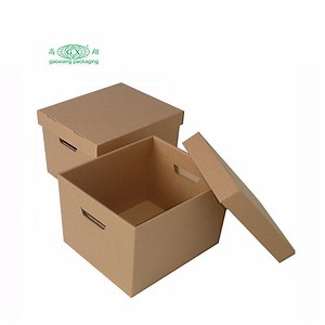 [Hot Item] High Quality Corrugated Moving Carton Cardboard Large Shipping Boxes Heavy Storage Box
