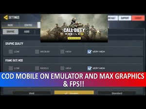 TUTORIAL : INSTALL || COD MOBILE ON PC || MAX GRAPHICS || (LD PLAYER EMULATOR) || (100% WORKING) !!