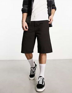 Vans - Denim short in zwart | ASOS