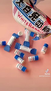 Baume à lèvres bonbon lapin blanc, inspiration de collations asiatiques, cadeau d'anniversaire - Etsy France