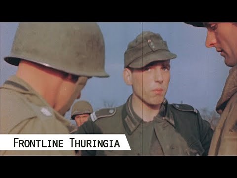 At the Frontline in Thuringia, Germany | US Army Raw Footage shot in March & April 1945