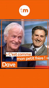🫶 ❤️ Entre Dave et Daniel Auteuil, c'est une histoire qui dure... Le chanteur et le comédien fêtent leur cinquantième anniversaire d'amitié inconditionnelle ! | Télématin