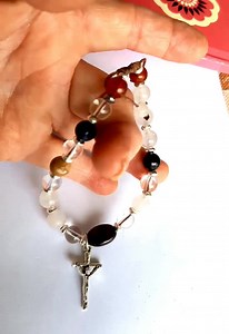 Lutheran Prayer Bead Bracelet, Frälsarkransen Rosary, Pearls of Christ - Etsy Canada