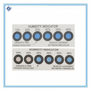 [Hot Item] Temperature Humidity Indicator Cards 6 Dots