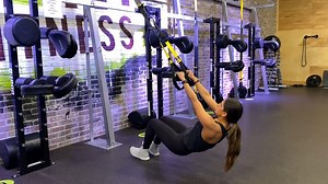 Unleash the power of the TRX muscle-up! 💪💥 This compound upper body movement is featured in our June rollout of STRONG, and here's why it's a game-changer: ✅ Builds upper body strength: Targets chest, shoulders, back, and arms for serious activation. ✅ Functional movement: Translates to real-life activities like climbing and maneuvering. ✅ Boosts core engagement: Strengthens and stabilizes your core for better overall fitness. ✅ Improves grip strength: Enhances your hold on objects and support