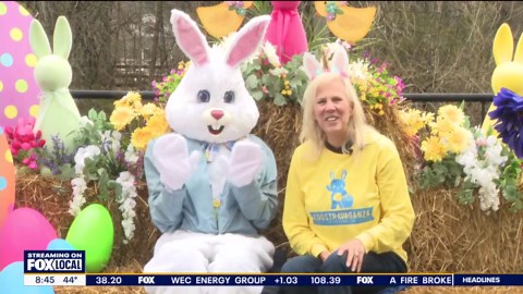 Meet the Easter Bunny at the Racine Zoo