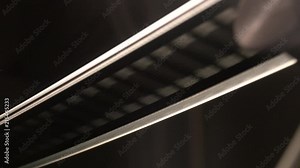 70mm film projector with 70mm film print