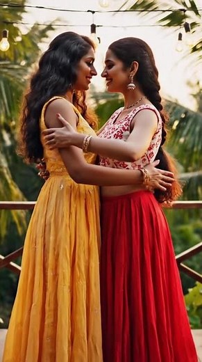 Sunlight on Her Skin - Lesbian Kiss - Lesbian Kissing - Girls Kissing - Lesbian Lip Kiss - Kiss