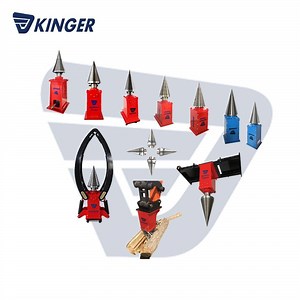 [Hot Item] Wood Driller Splitter Screw Cone Log Splitter for Excavator