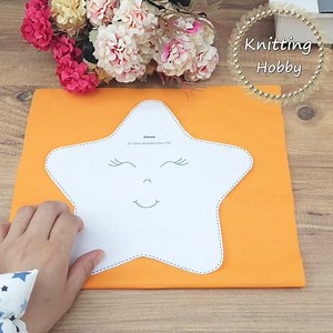 6.7K views · 119 reactions | Mini superstar star made of fabric #diy #sewing #machinesewing | Knitting Hobby | Facebook
