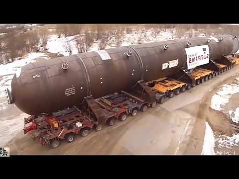 The Biggest Carriers Trucks In The World ! Biggest Oversize Load Compilation On The Roads