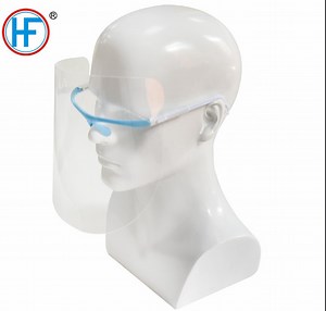 [Hot Item] Mdr CE Approved Safety Disposable Lightweight Face Shield for Men and Women