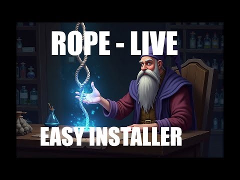 Rope-Live - Using the Easy Installer (tutorial)