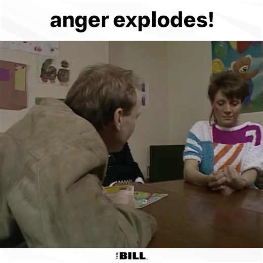 June Ackland Left to Defuse a Tense Situation #TheBill #BritishTV #90sTV | The Bill