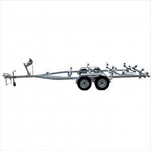 [Hot Item] 2000kg Heavy-Duty Double Axle Boat Trailer Jet Ski Trailer for Sale