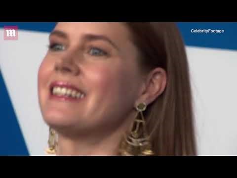 Amy Adams is gorgeous in green gown at Academy Awards luncheon