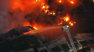 Massive chemical plant fire burns for 2nd day in Rockton, Illinois