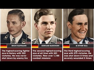Top 50 Luftwaffe Aces of WWII — The Ultimate Countdown