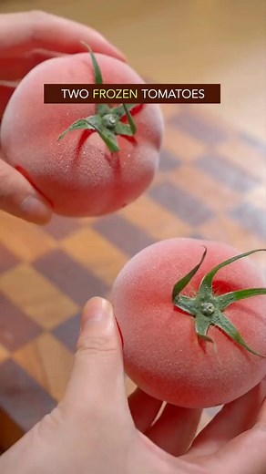 12K views · 167 reactions | peeled frozen tomato  recipes 襤 | FOOD Factory | Facebook