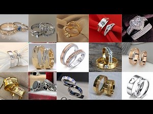 Romantic Couple Ring Designs | Latest Matching Rings for Lovers 2025 // Engagement Rings Designs