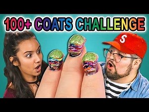 70K views · 132 reactions | Why would someone put on 100 coats of nail polish?! 樂 Turn up your sound and watch to find out! | REACT | Facebook