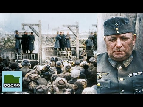 Public Execution Of The German General Shamed By The Soviets