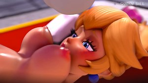 Fart Edit [Shadow Ball] PRINCESS PEACH VS QUEEN THWOMPETTE