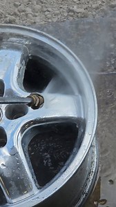 After 3 coats of Klean Stripp premium paint stripper. It's washing off pretty easy. #metalpolishing #polished #polishing #cleaning #satisfying #satisfyingvideo | SummerShine Supply