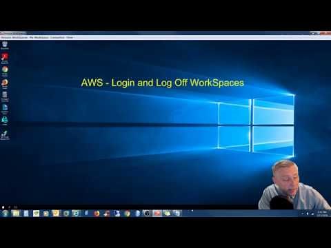 AWS Login and Log Off