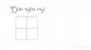 Multiplying Binomials in Two Variables | Algebra | Study.com